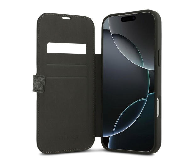 Guess Book 4G Metal Logo do iPhone 17 Pro Max czarny - 1365520 - zdjęcie 6